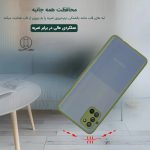 کاور مدل هیبریدی پشت مات مناسب برای گوشی موبایل سامسونگ Galaxy A21S