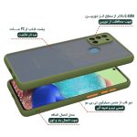 کاور مدل هیبریدی پشت مات مناسب برای گوشی موبایل سامسونگ Galaxy A21S