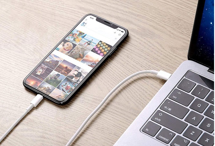 کابل تبدیل USB-C به لایتنینگ اپل طول 1 متر