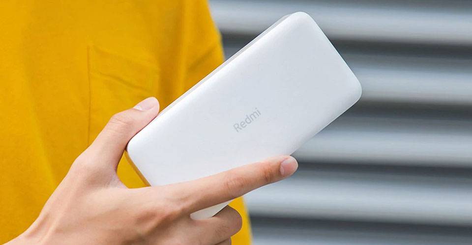 پاوربانک شیائومی مدل Redmi PB200LZM ظرفیت 20000 میلی آمپر ساعت