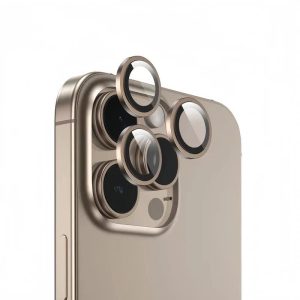 محافظ لنز دوربین رینگی مناسب برای گوشی موبایل اپل iPhone 16 Pro / 16 Pro Max