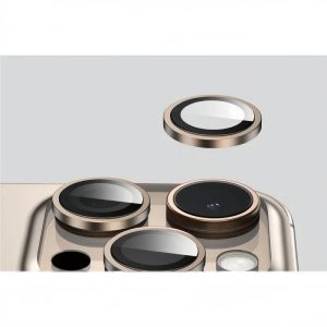 محافظ لنز دوربین رینگی مناسب برای گوشی موبایل اپل iPhone 16 Pro / 16 Pro Max