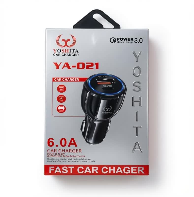 شارژر فندکی یوشیتا Yoshita مدل Ya-021
