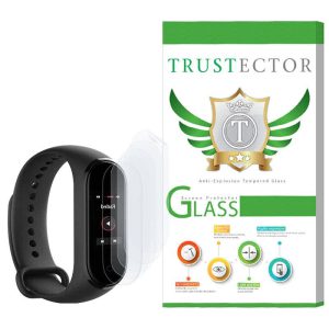 محافظ صفحه نمایش تراستکتور مدل GNF مناسب برای مچ بند هوشمند شیائومی Mi Band 4 بسته 5 عددی